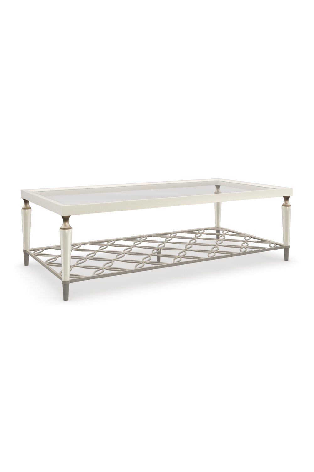 Glass Top Modern Cocktail Table | Oroa.com