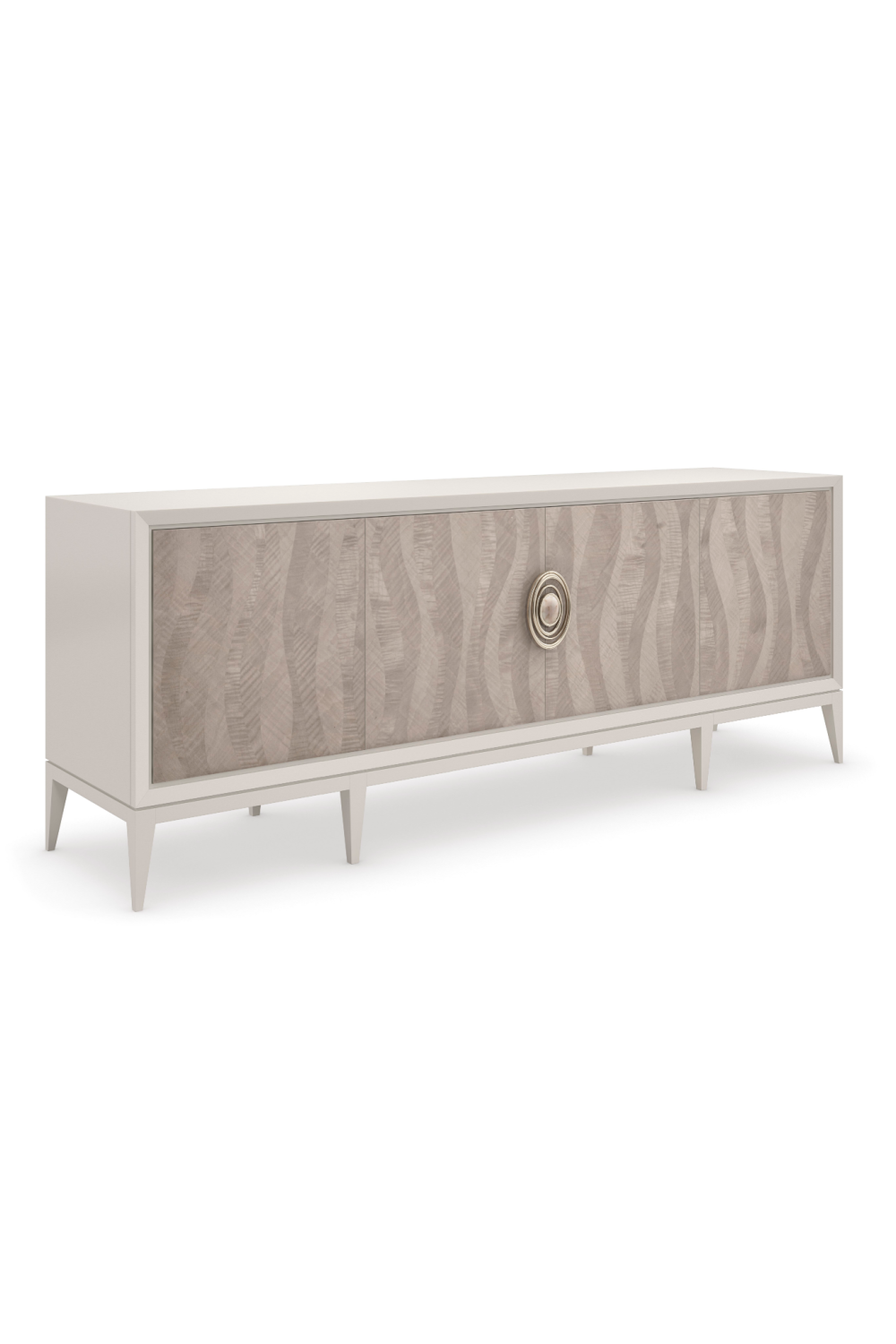 Patterned Cream Modern Sideboard | Oroa.com