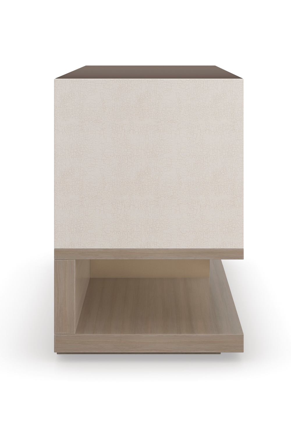 Modern Ivory Nightstand | Oroa.com