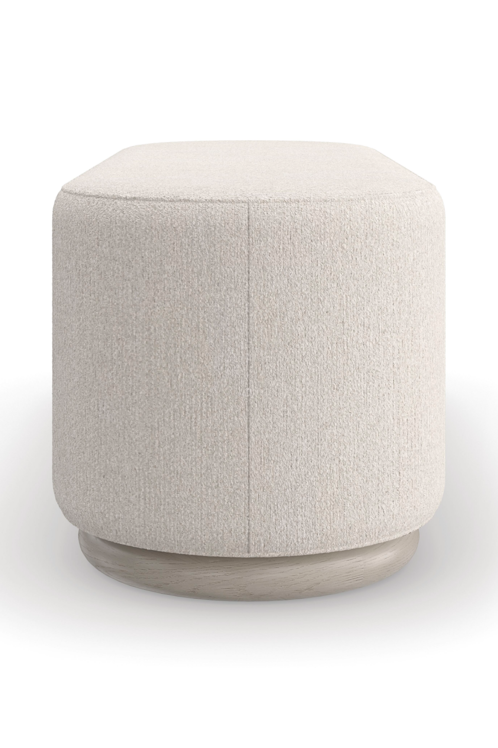 Bouclé Oval Bench | Oroa.com
