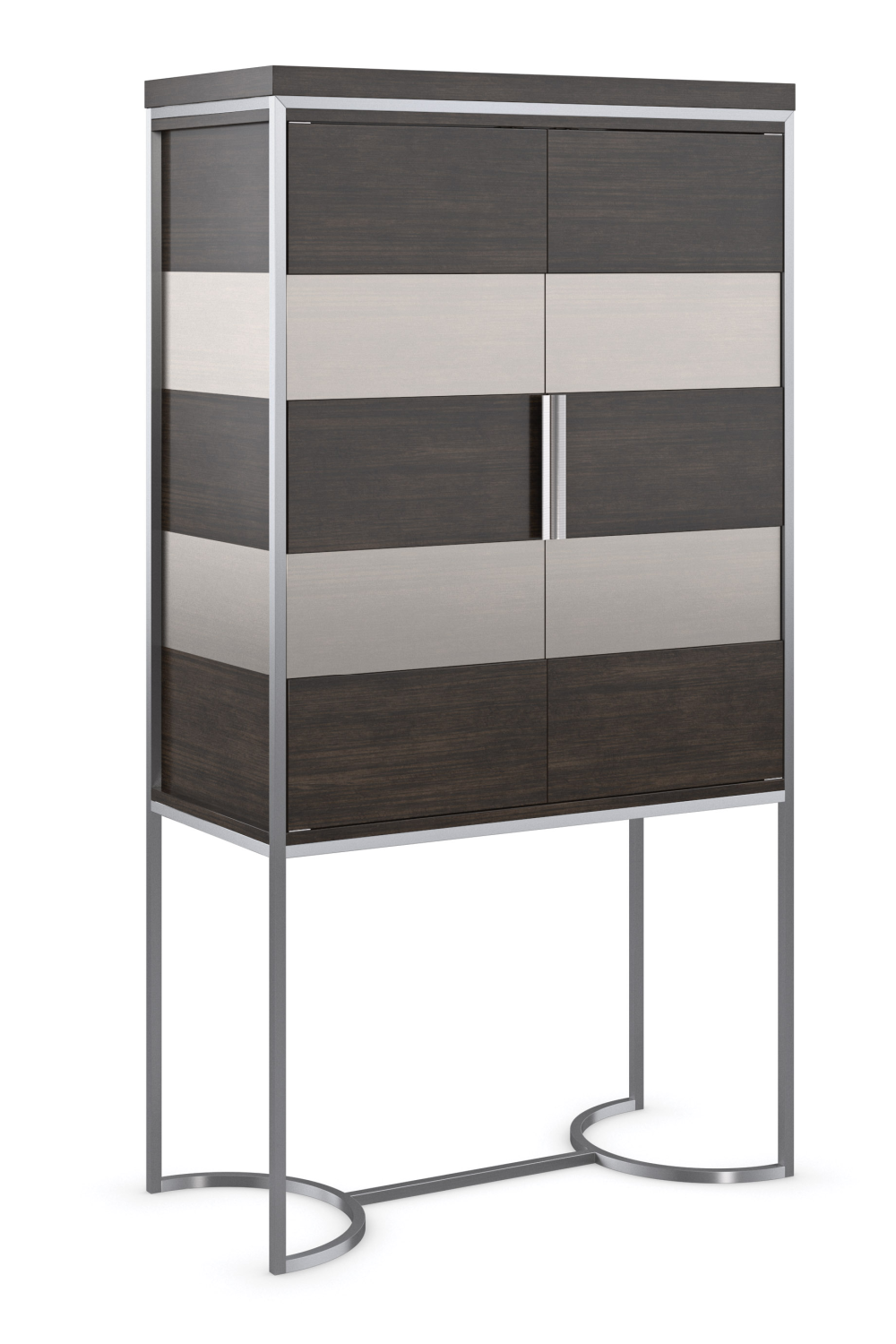 Metal Framed Modern Bar Cabinet | Oroa.com