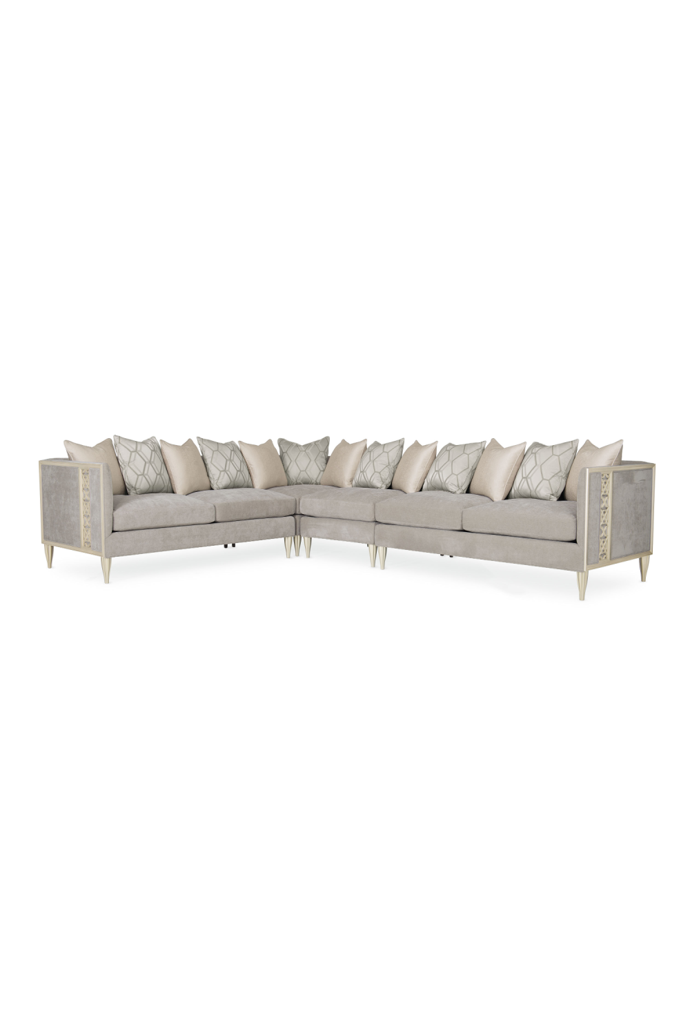 Taupe Modern Sectional Sofa | Oroa.com