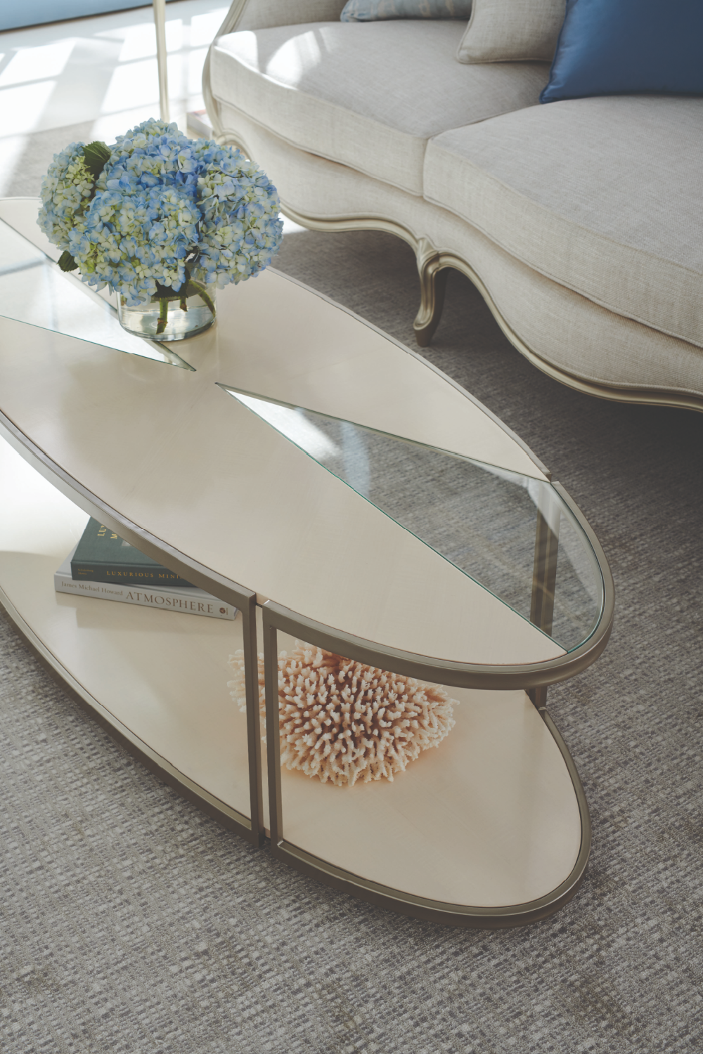 Silver Paint Sofa | Oroa.com