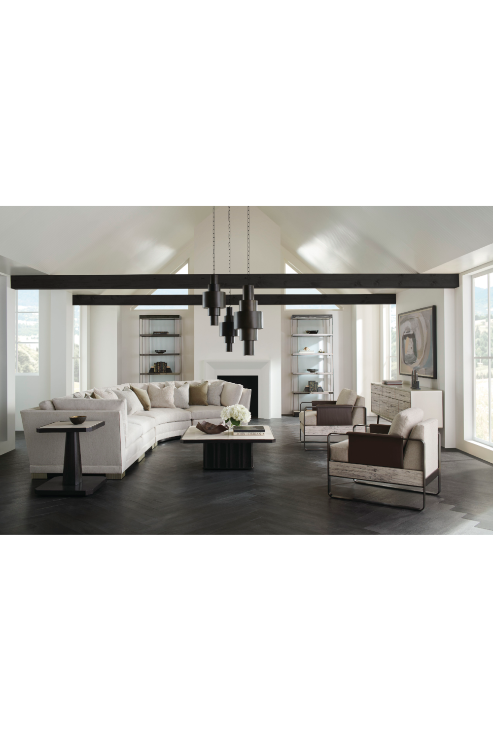Chenille Modern Ottoman | Oroa.com