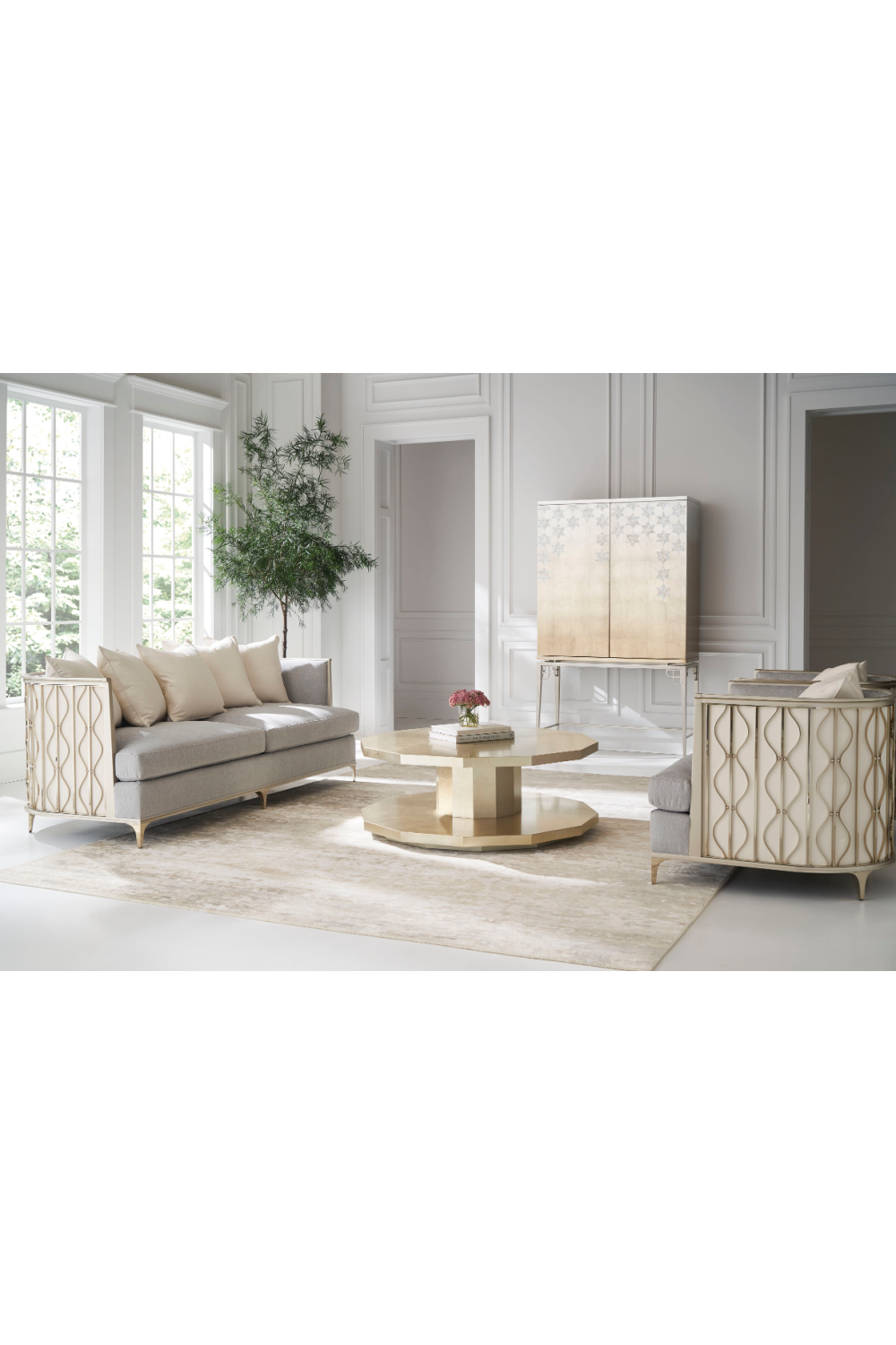 Gray Statement Lounge Chair | Oroa.com