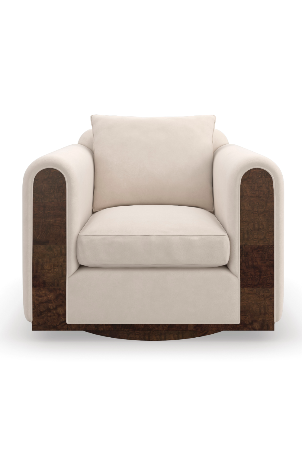 Velvet Swivel Chair | Oroa.com