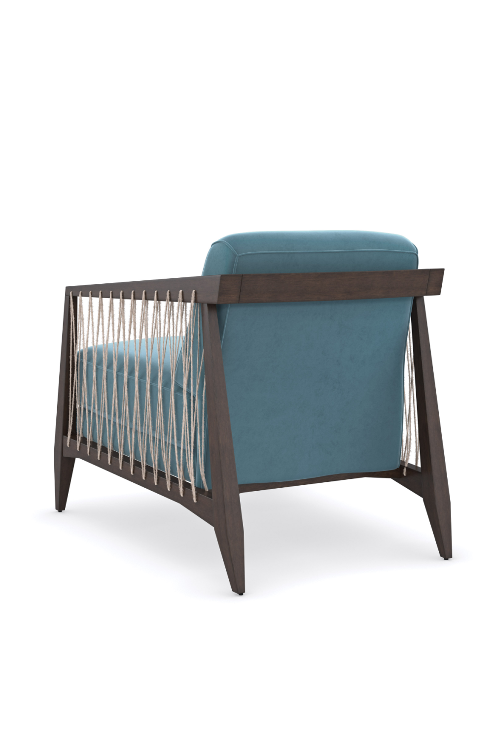 Blue Velvet Occasional Chair | Oroa.com