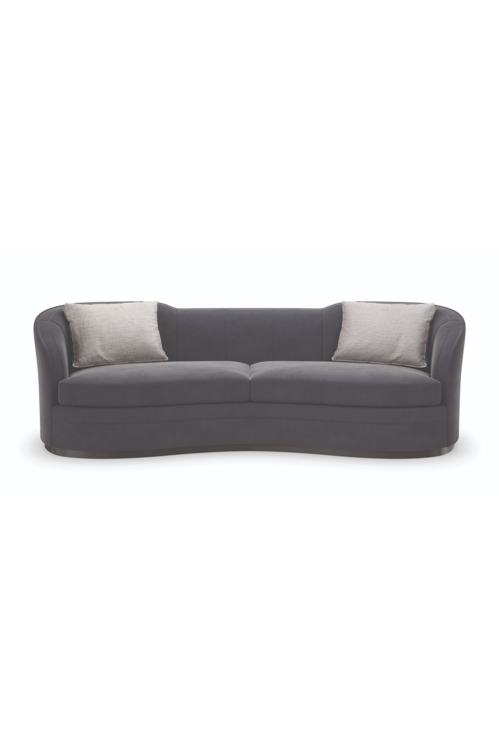 Black Organic-Shaped Sofa | Oroa.com