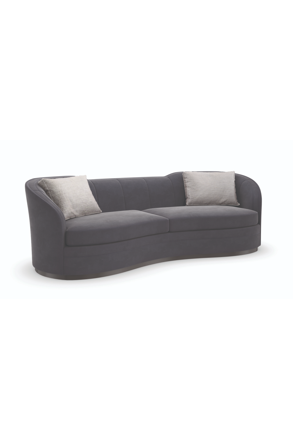 Black Organic-Shaped Sofa | Oroa.com