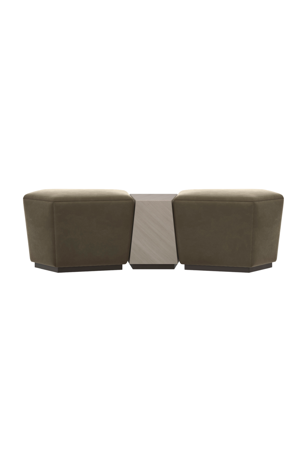 Mohair Storage Ottoman | Oroa.com