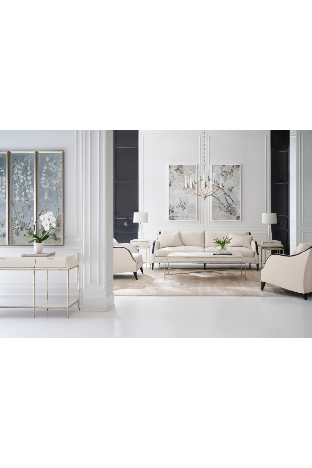 Cream Basketweave Sofa | Oroa.com