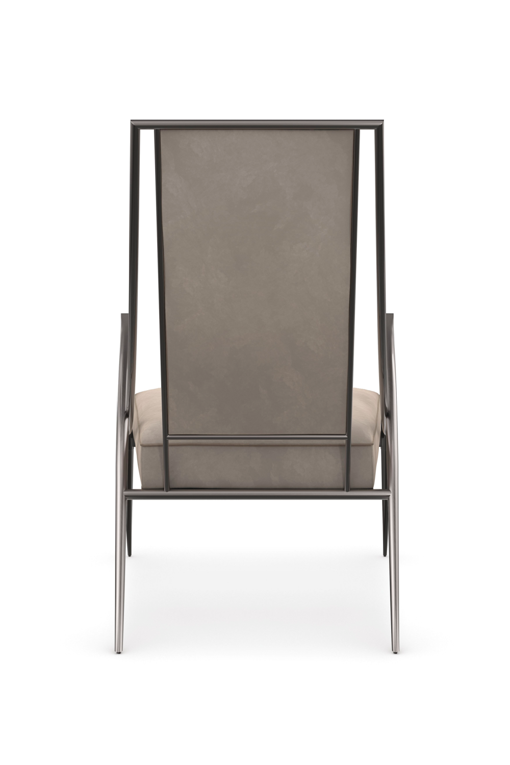 Smoked Stainless Steel Armchair | Oroa.com