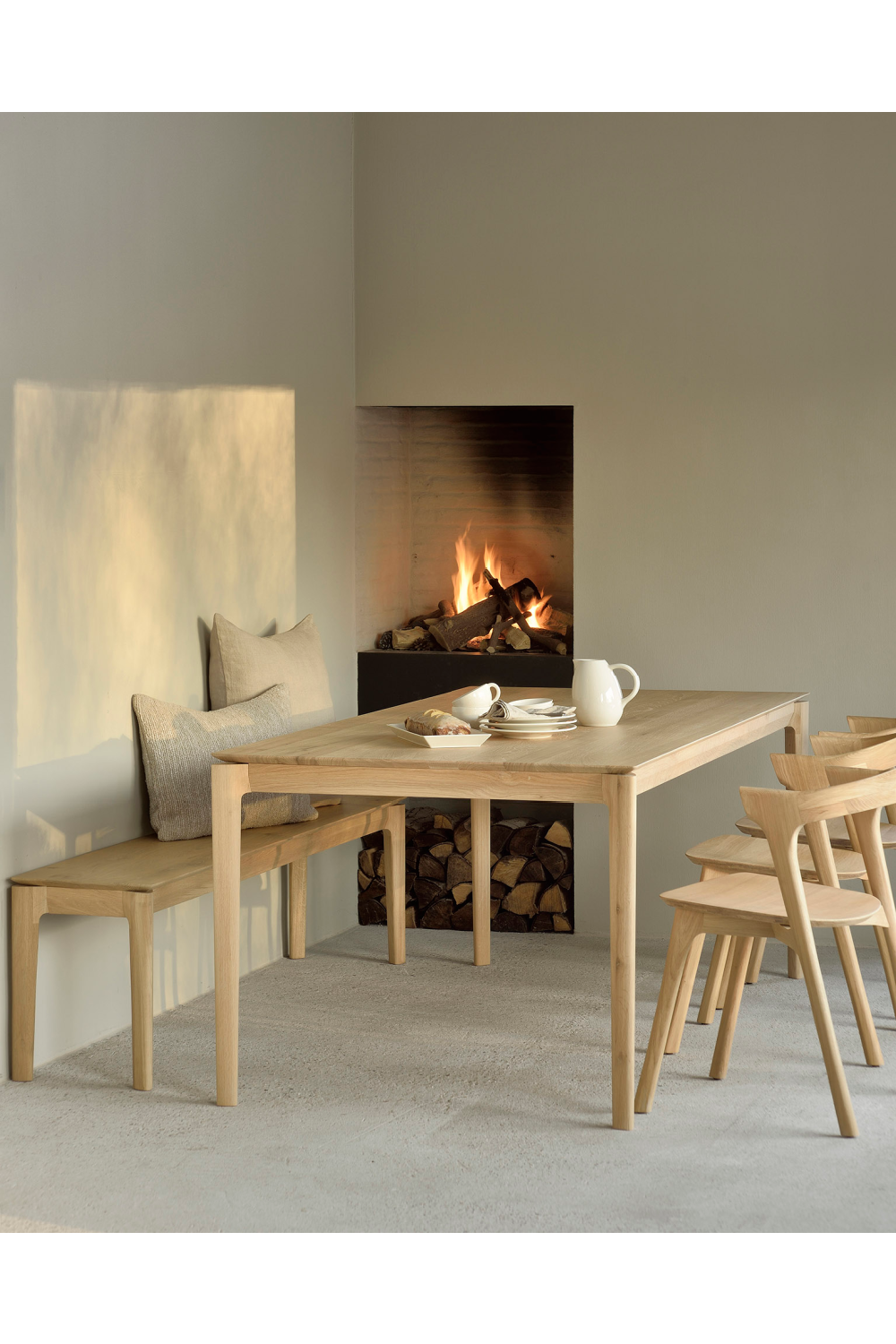 Modern Oak Dining Chair | Oroa.com