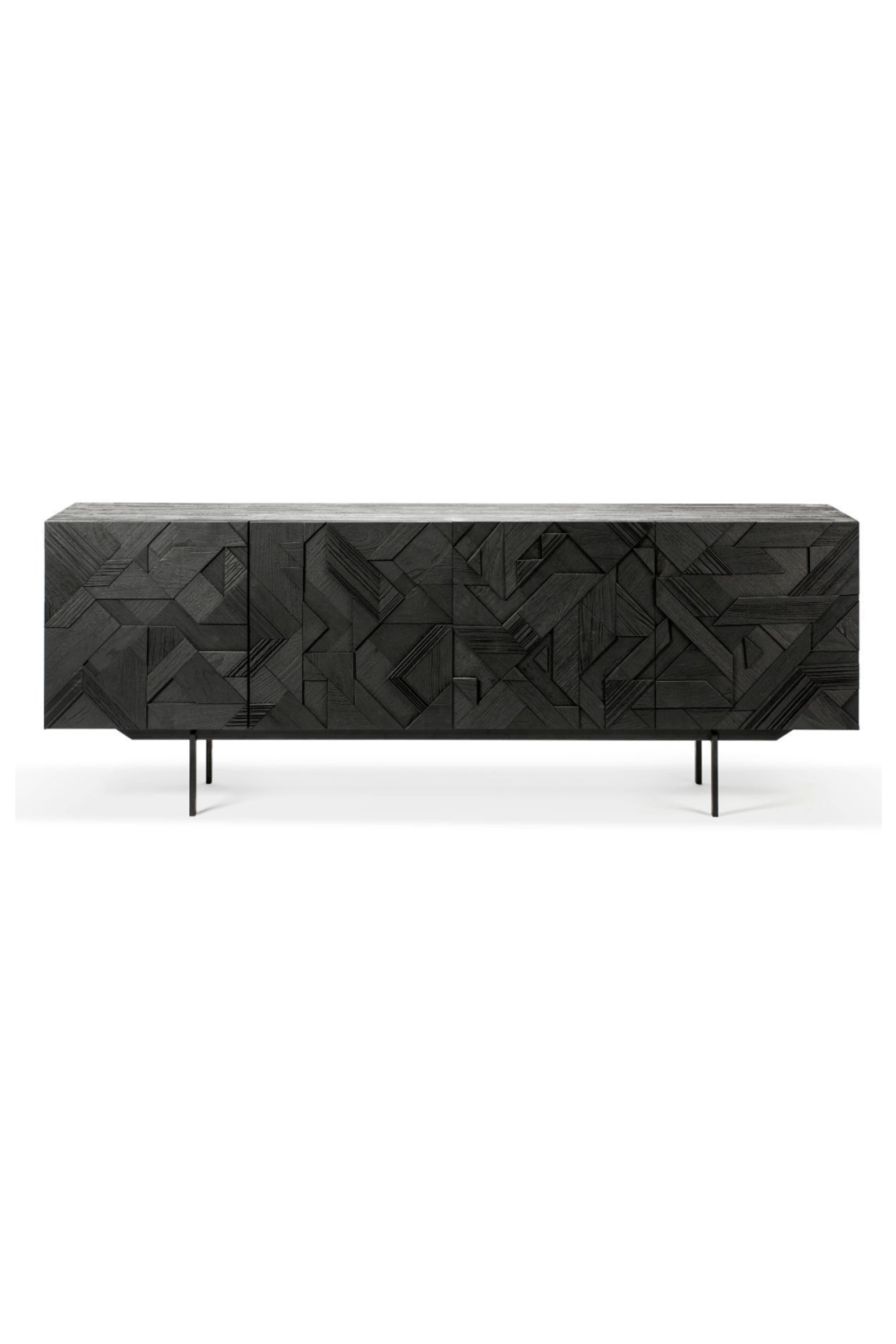 Black Teak Sideboard | Oroa.com