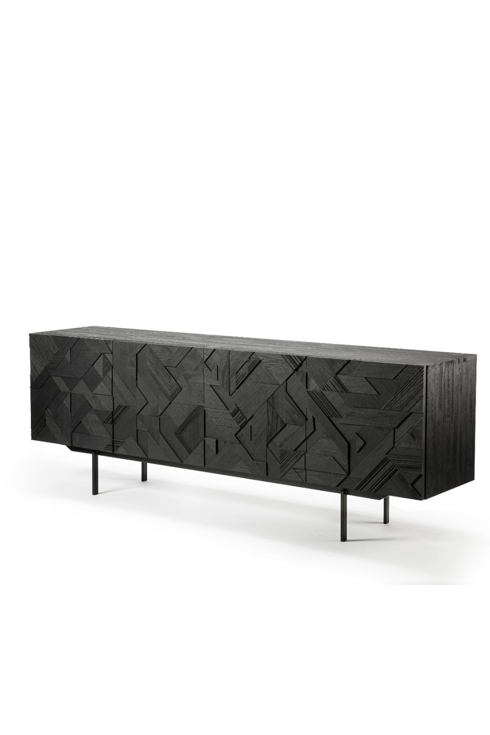 Black Teak Sideboard | Oroa.com