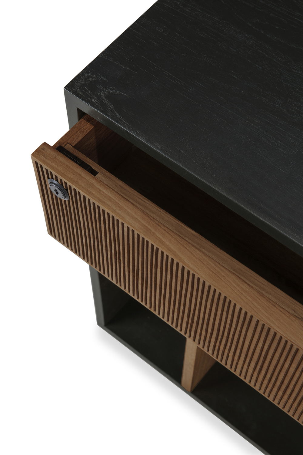 Black Teak Drawer Unit | Oroa.com