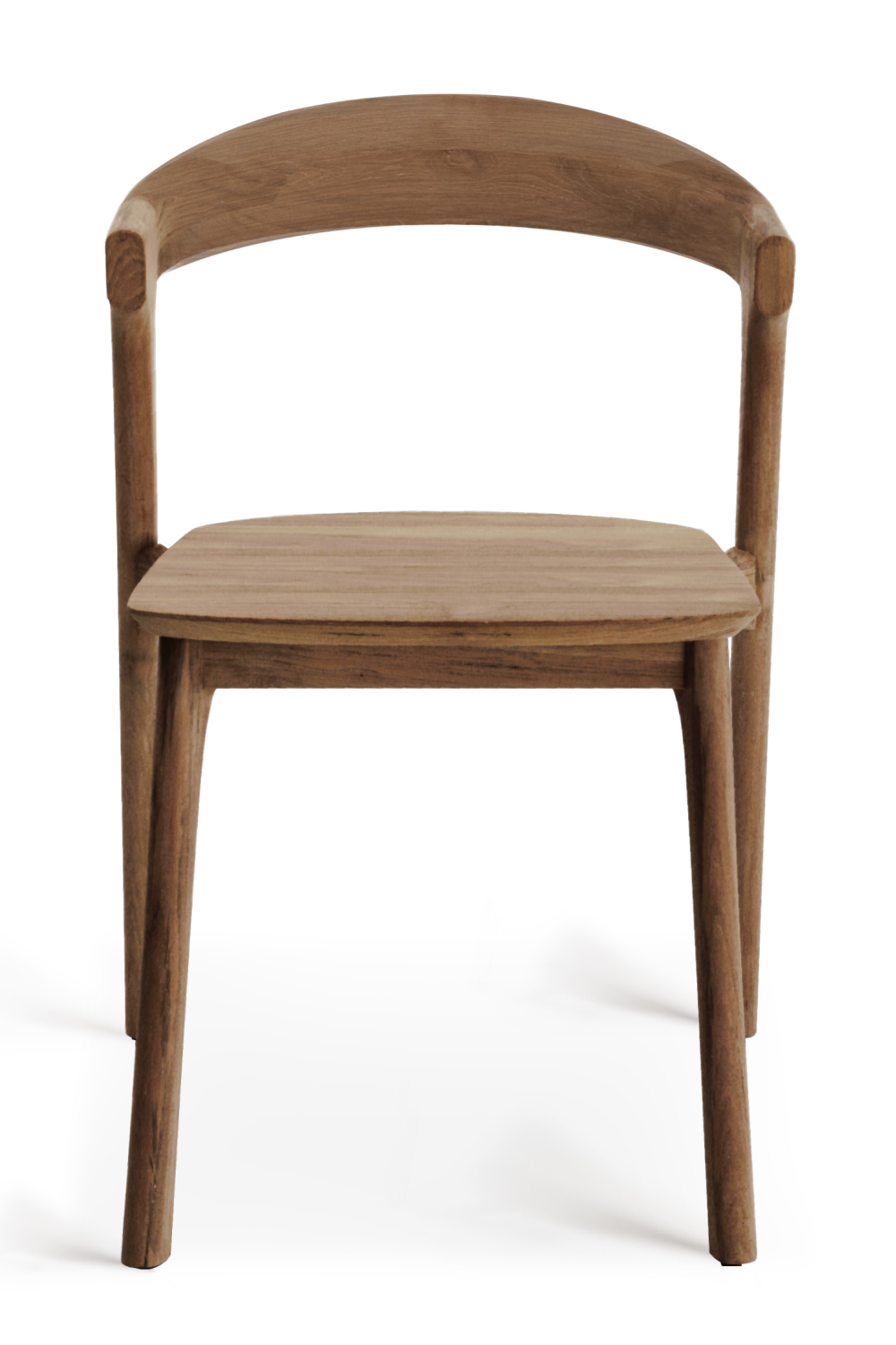 Oak Round Back Dining Chair | Oroa.com