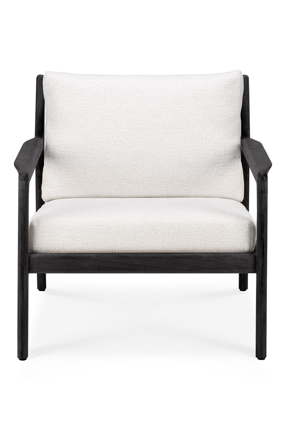 Black Teak Outdoor Lounge Chair | Oroa.com