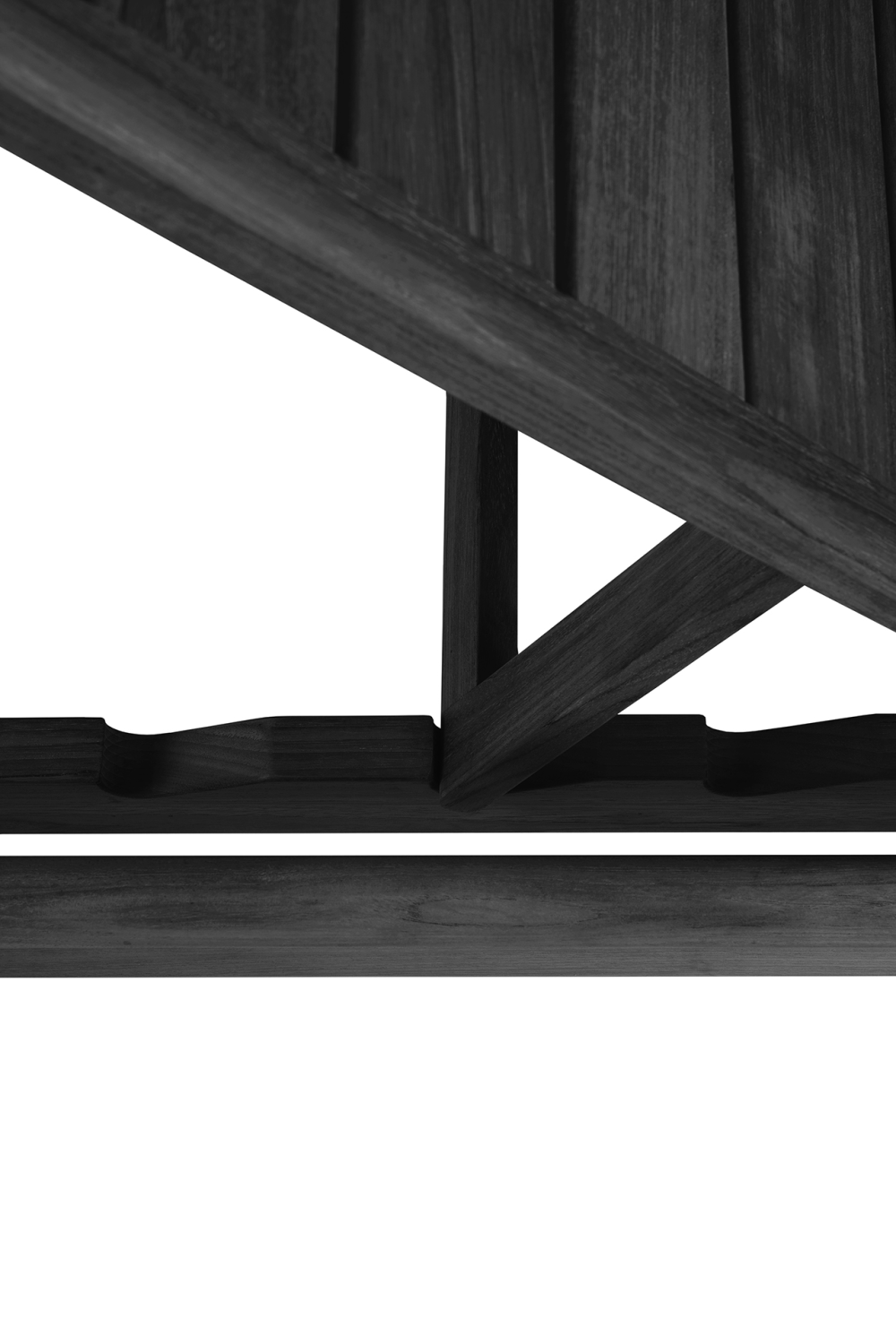 Teak Adjustable Outdoor Lounger | Oroa.com