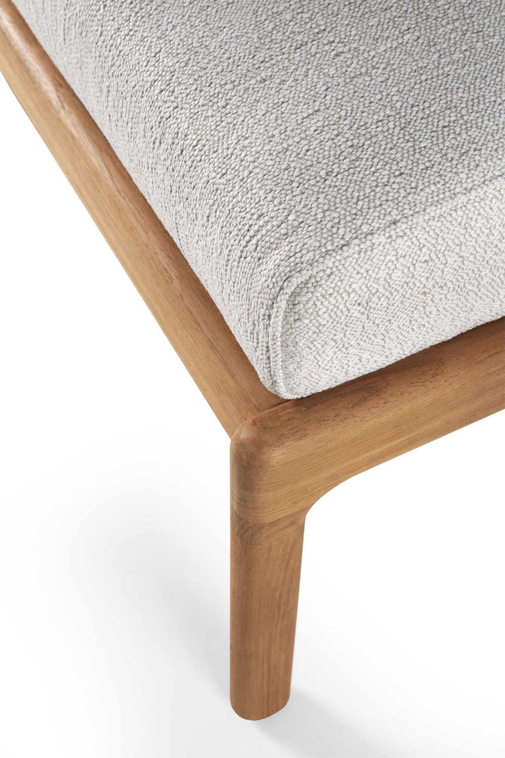 Natural Teak Outdoor Ottoman | Oroa.com