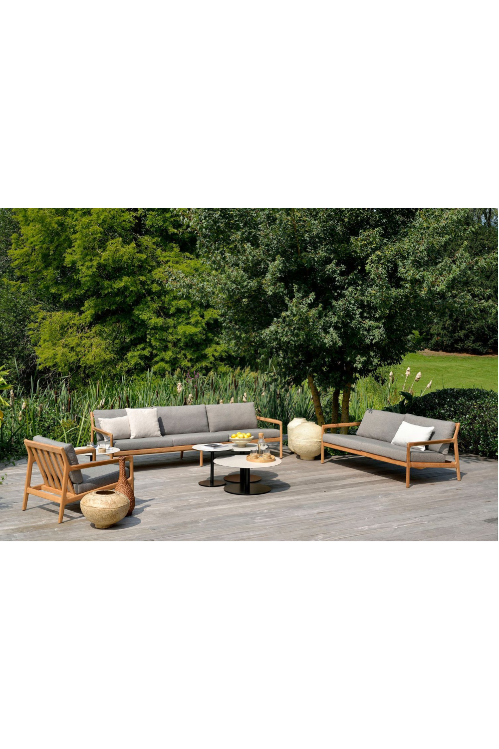 Teak Framed Outdoor Sofa | Oroa.com