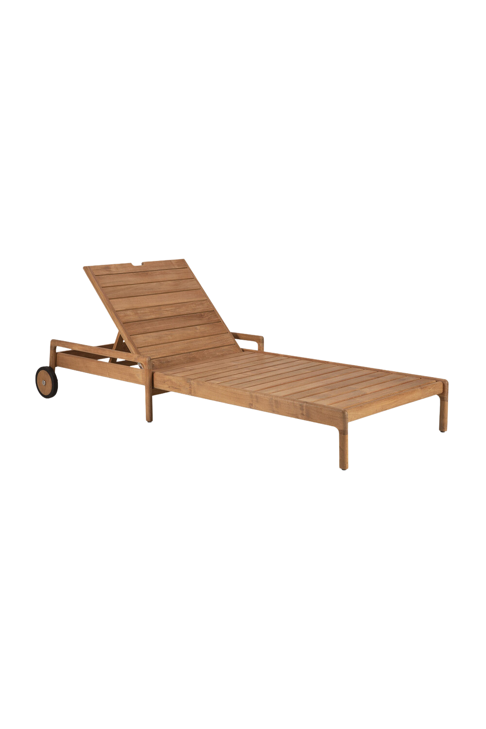 Teak Adjustable Outdoor Lounger | Oroa.com