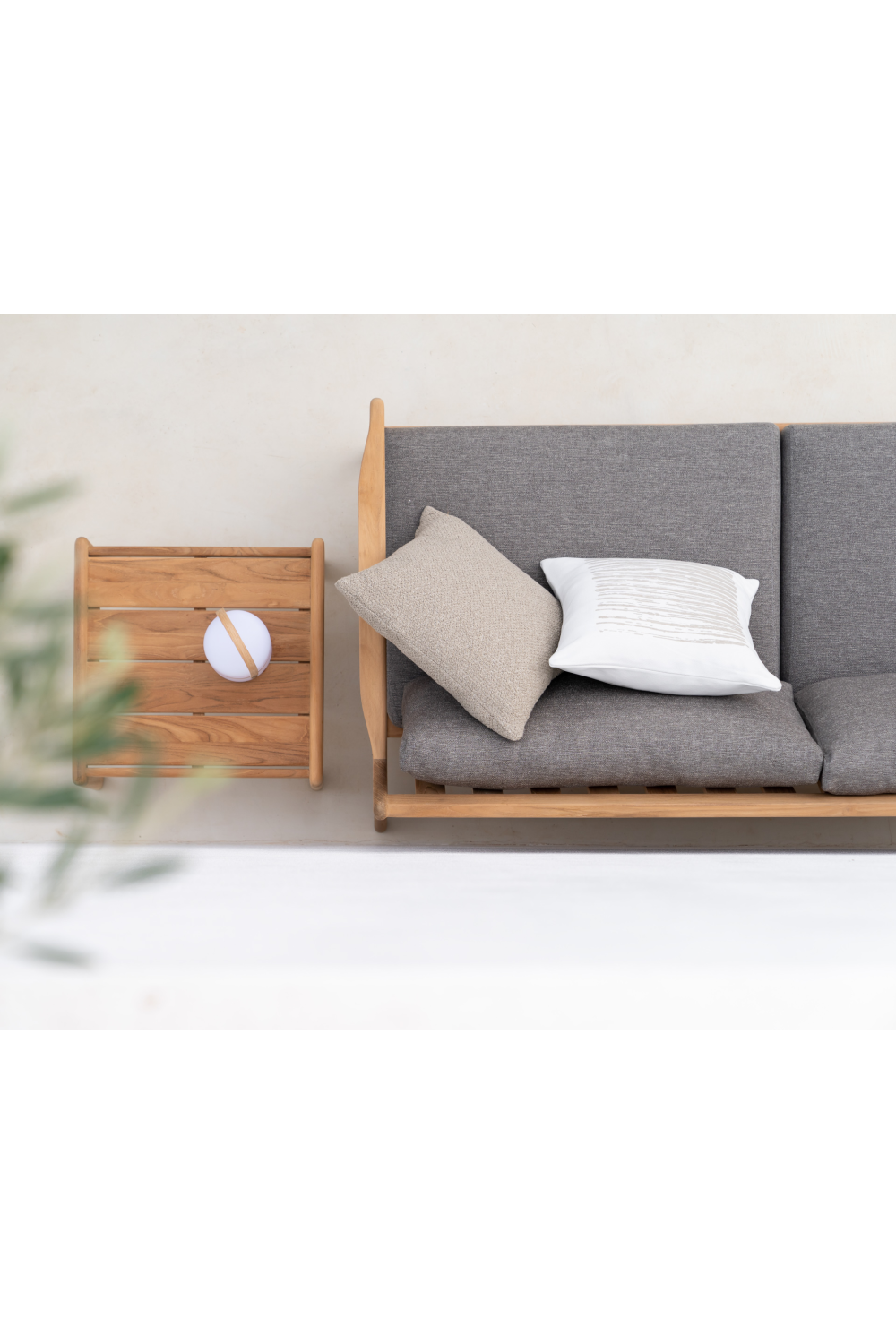 Teak Outdoor Side Table | Oroa.com
