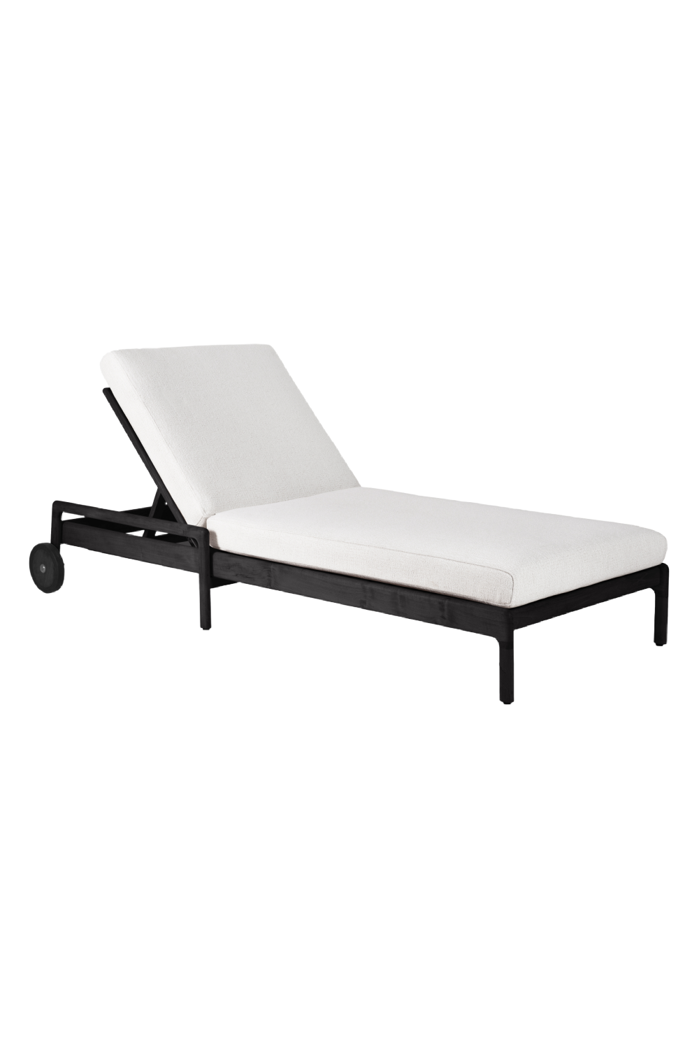 Black-Framed Outdoor Adjustable Lounger | Oroa.com