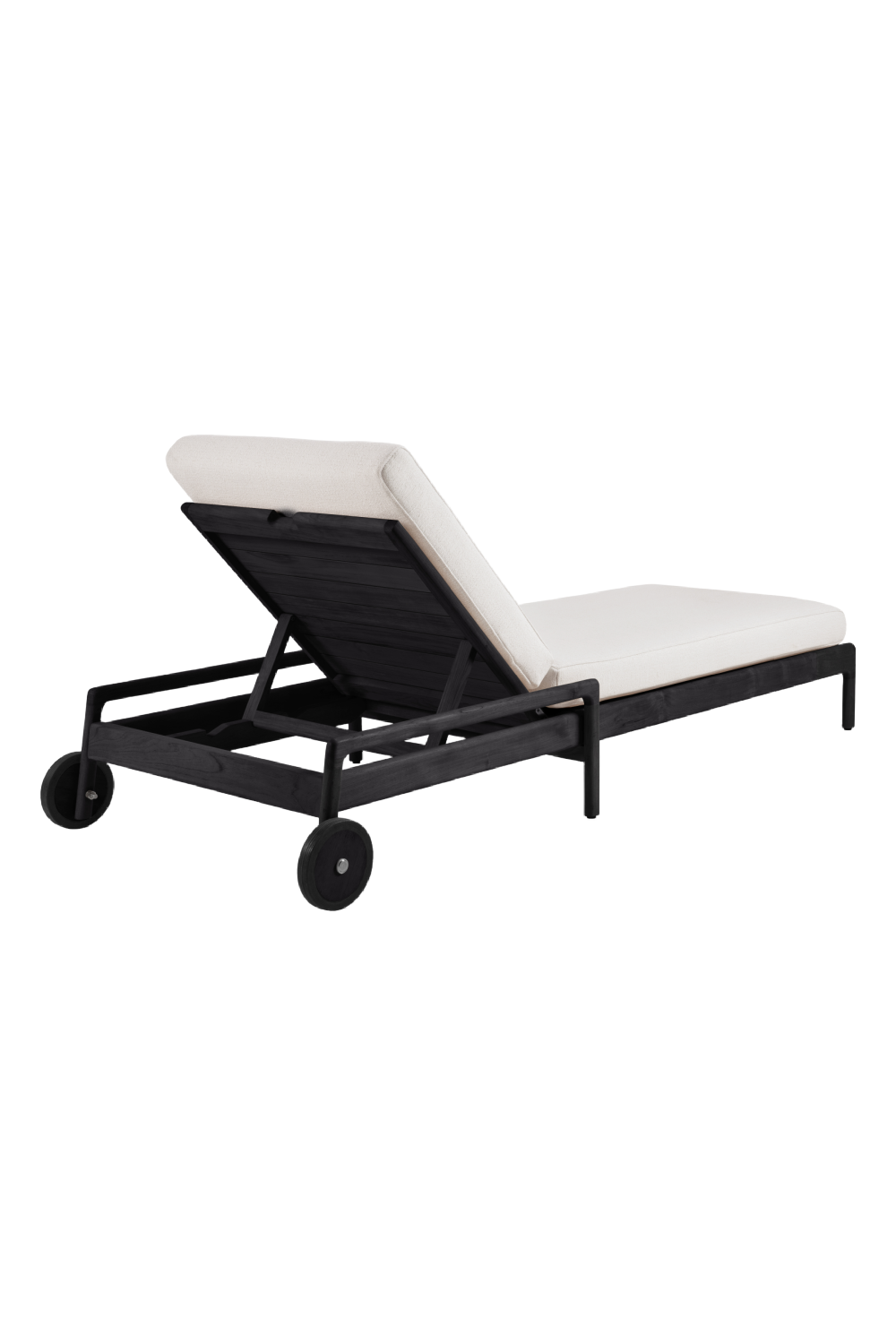 Black-Framed Outdoor Adjustable Lounger | Oroa.com