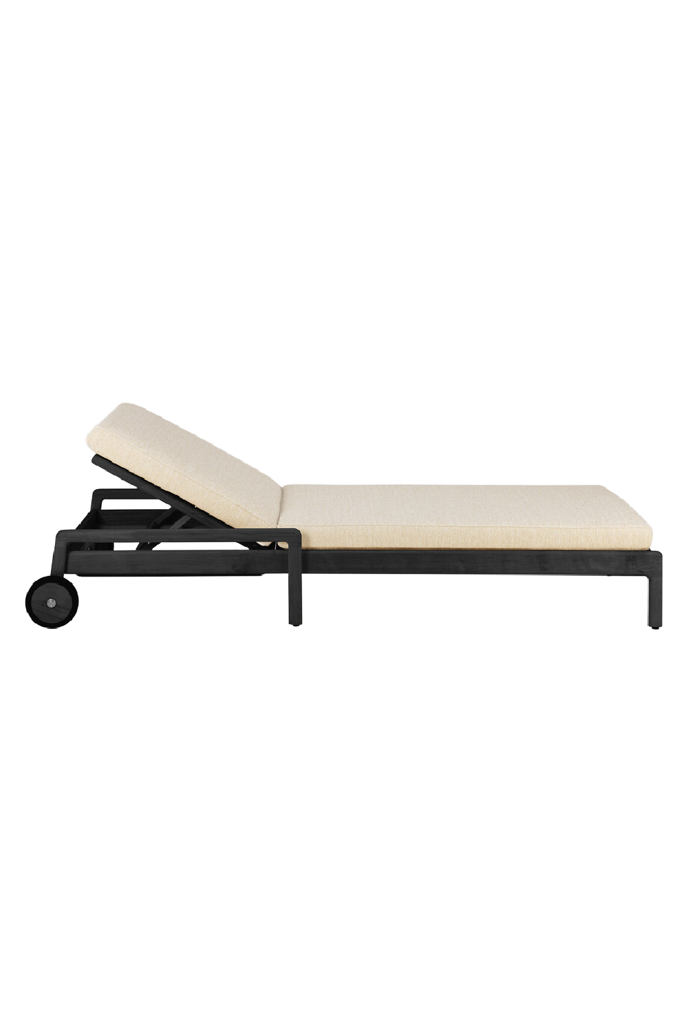 Black-Framed Outdoor Adjustable Lounger | Oroa.com