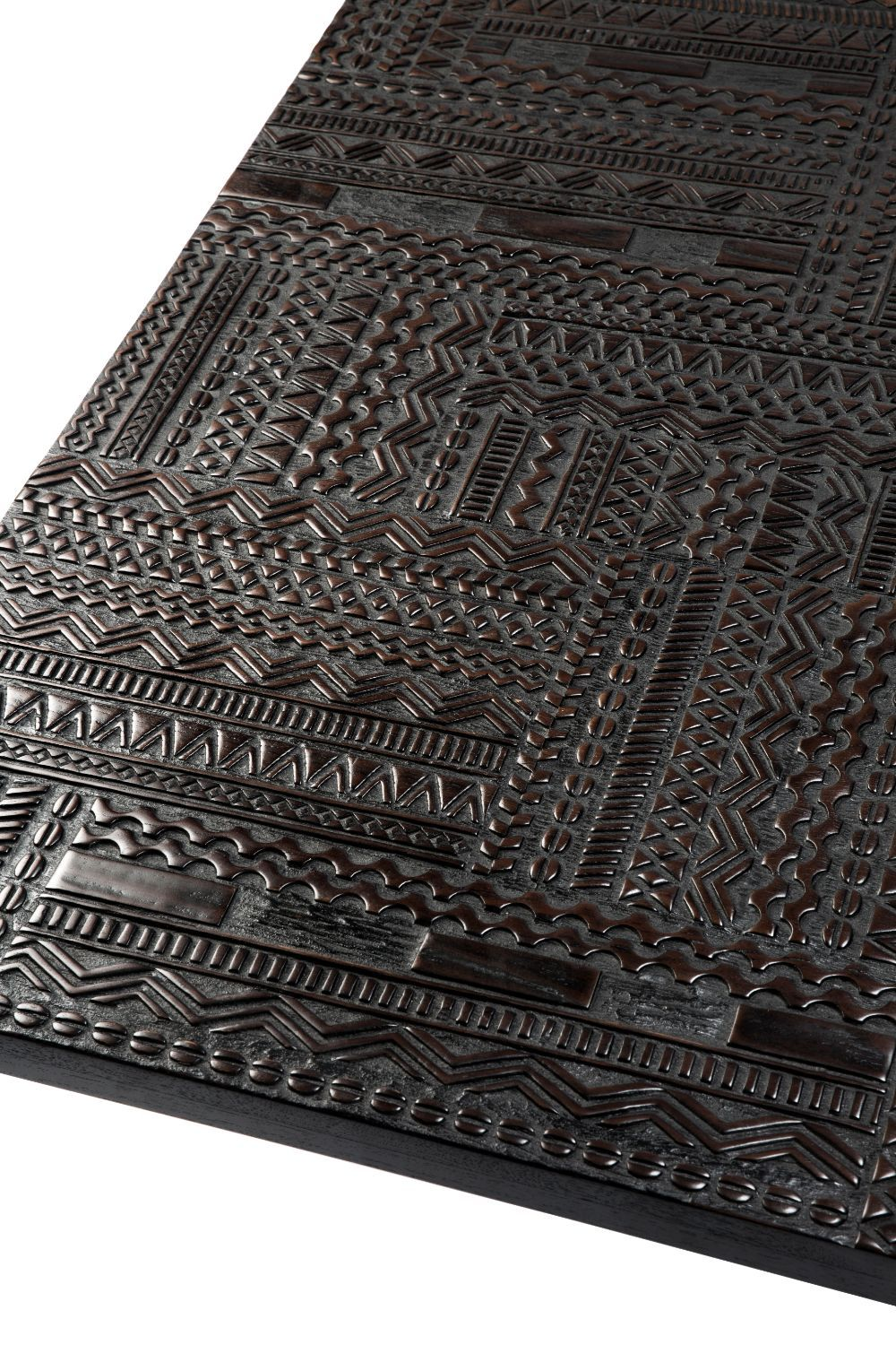 Carved Teak Coffee Table | Oroa.com