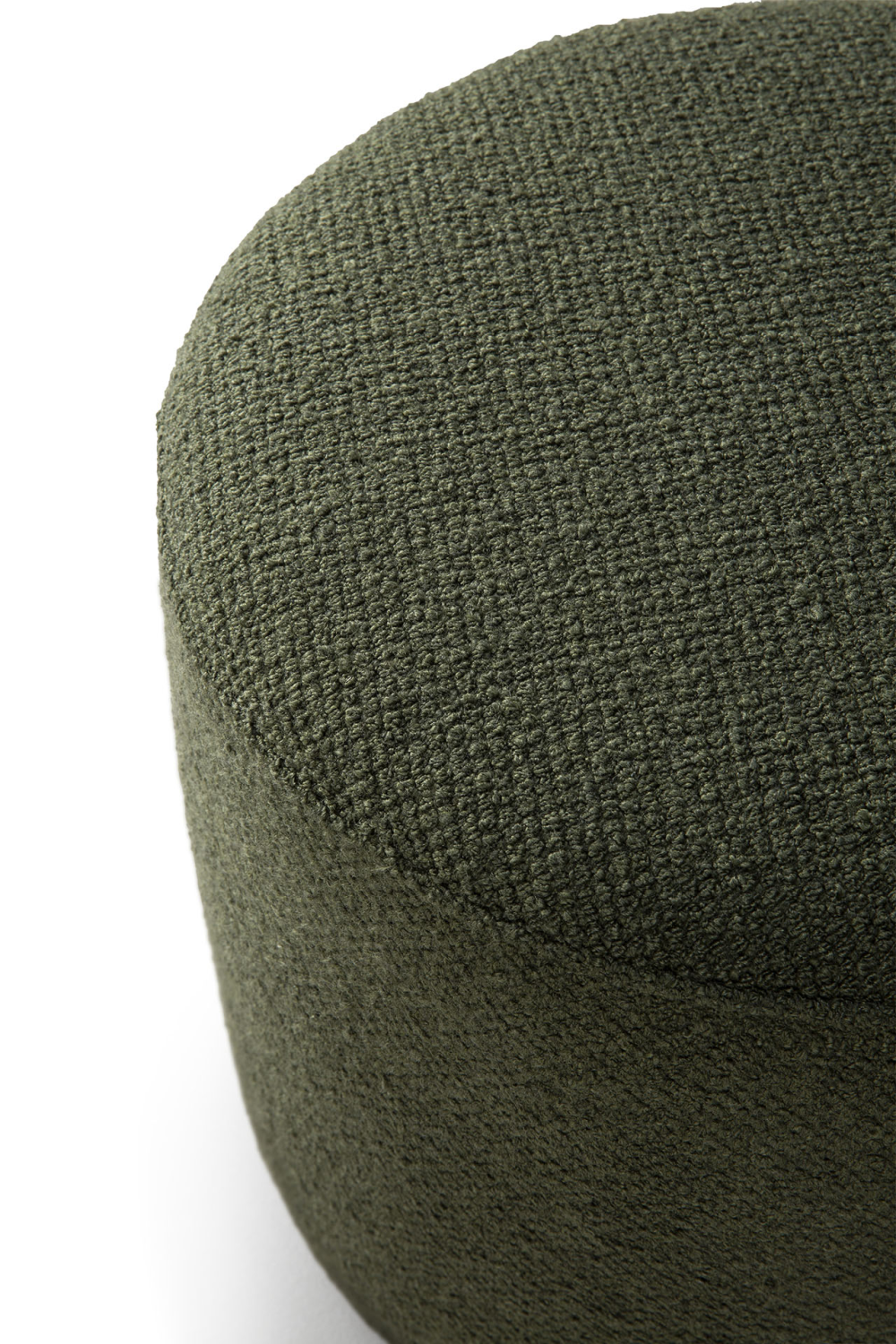 Green Cylindrical Pouf | Oroa.com