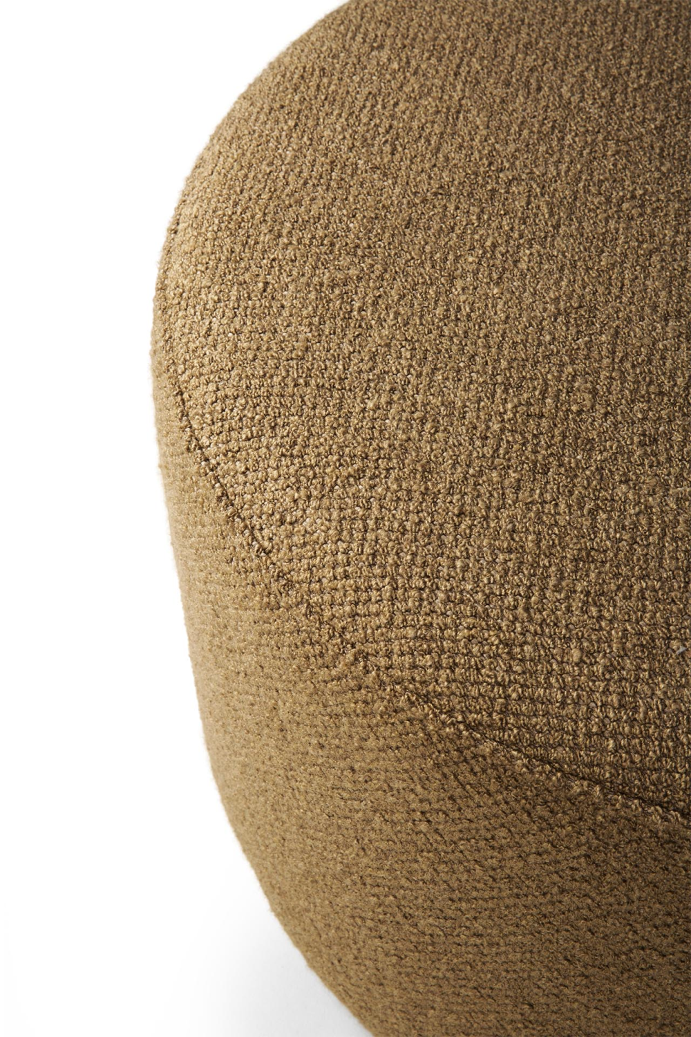 Round Fabric Pouf | Oroa.com
