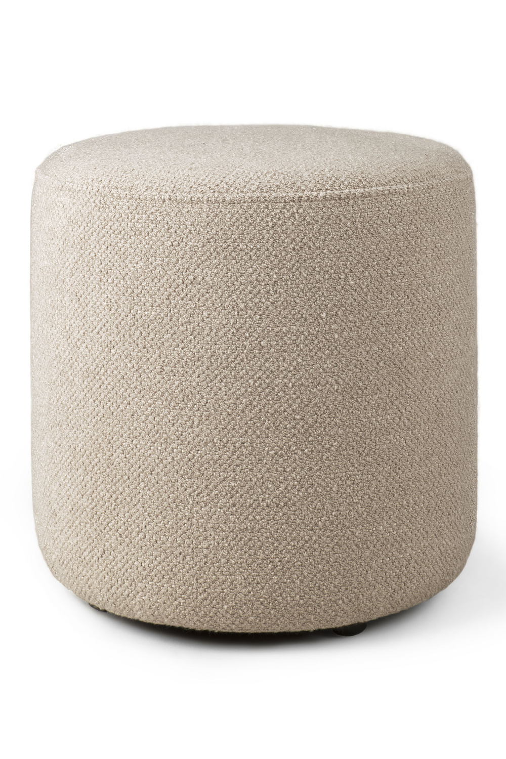 Round Fabric Pouf | Oroa.com