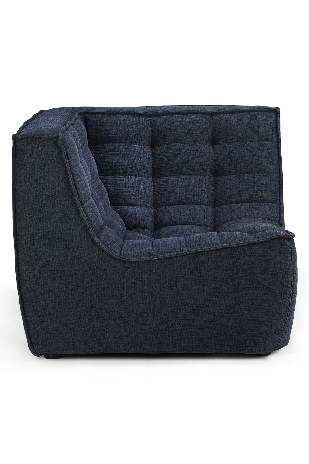 Blue Fabric Corner Sofa | Oroa.com