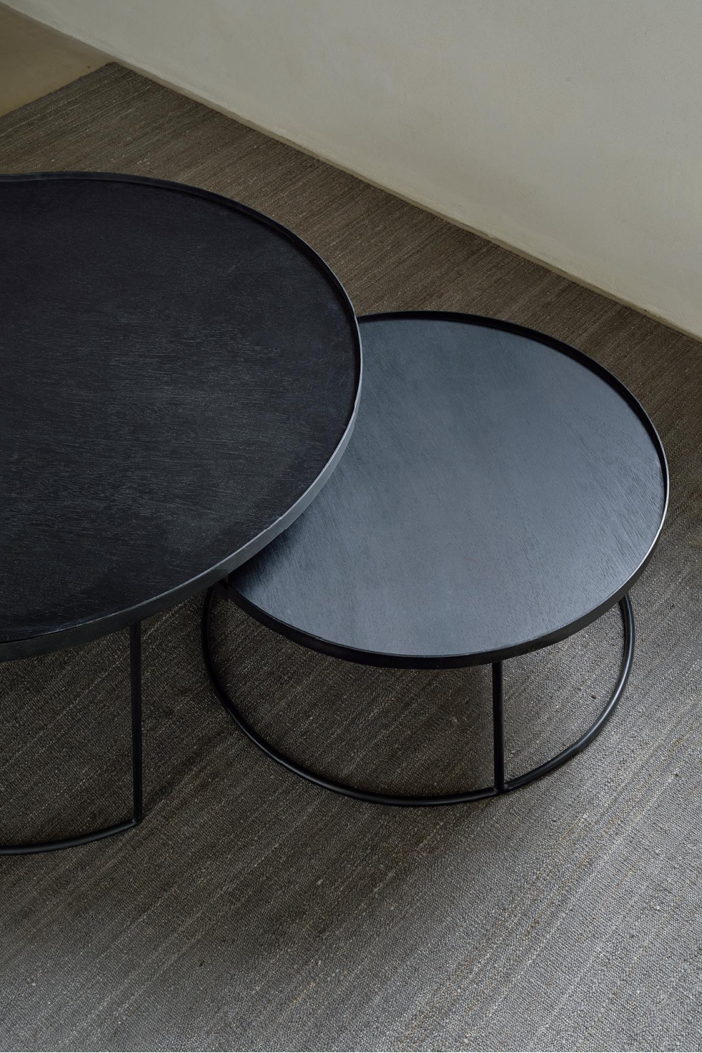 Round Tray Coffee Table set (2) | Oroa.com