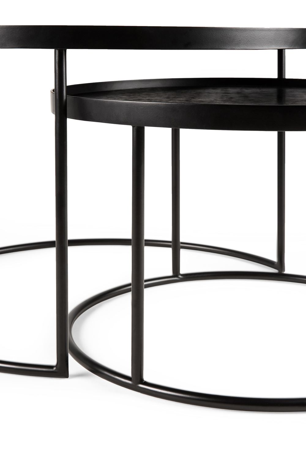 Round Tray Coffee Table set (2) | Oroa.com