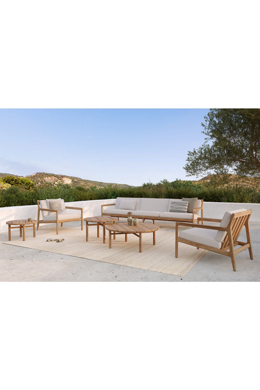 Boucle Outdoor Cushions (2) | Oroa.com