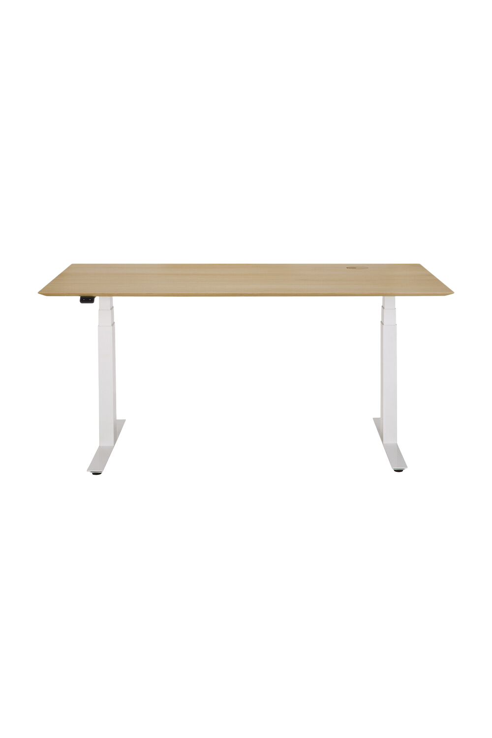 Oak Adjustable Desk L | Oroa.com