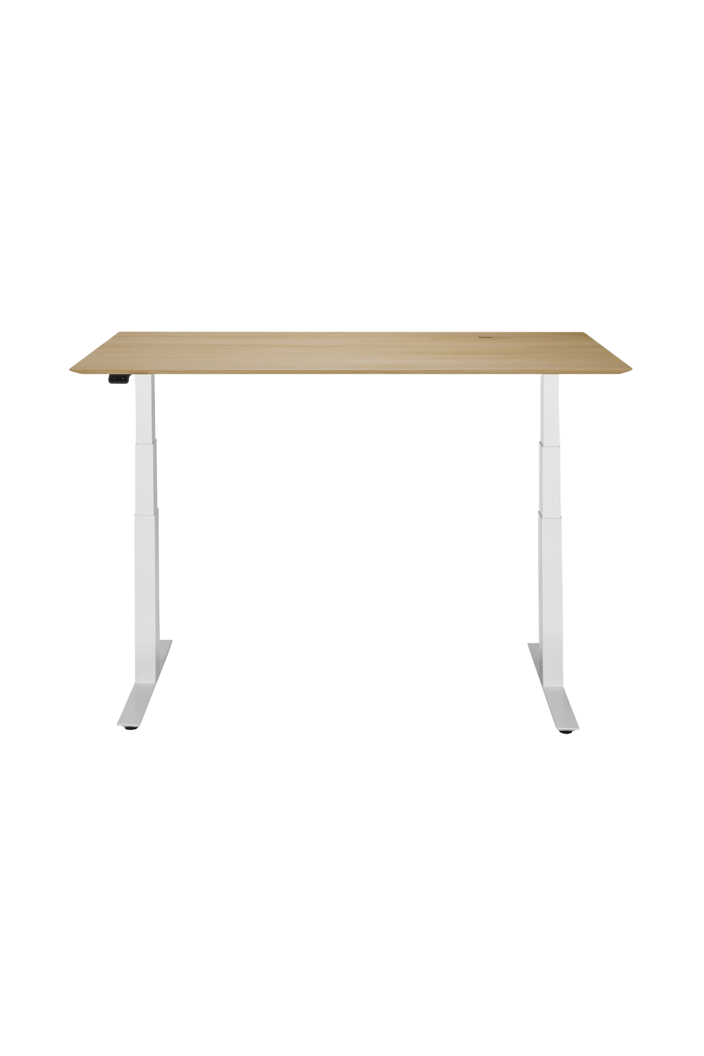 Oak Adjustable Desk L | Oroa.com