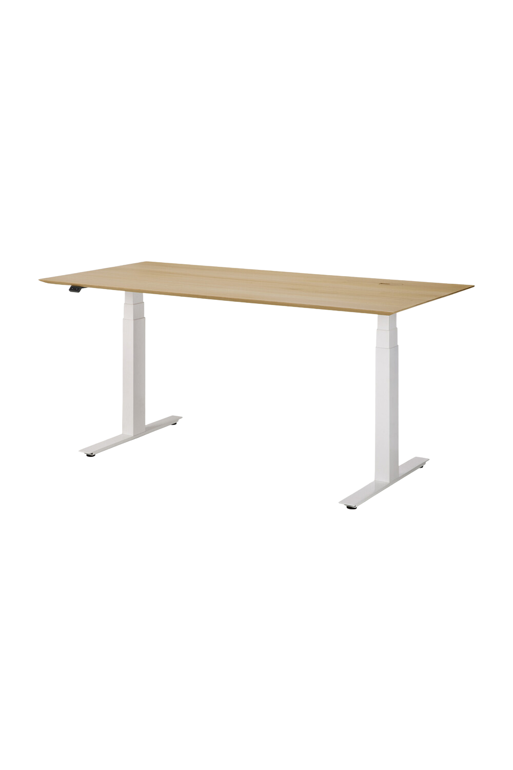 Oak Adjustable Desk L | Oroa.com