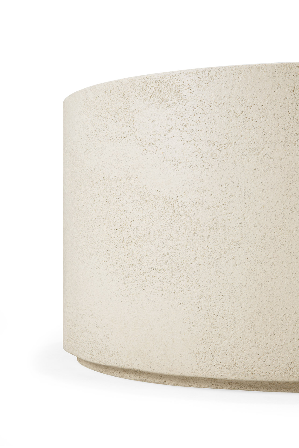 Round Off-White Coffee Table | Oroa.com