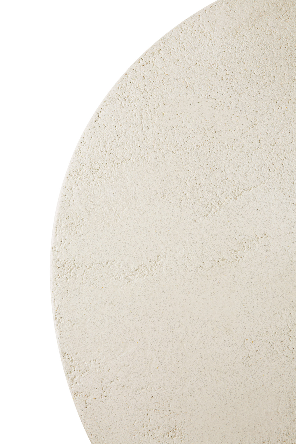 Round Off-White Coffee Table | Oroa.com