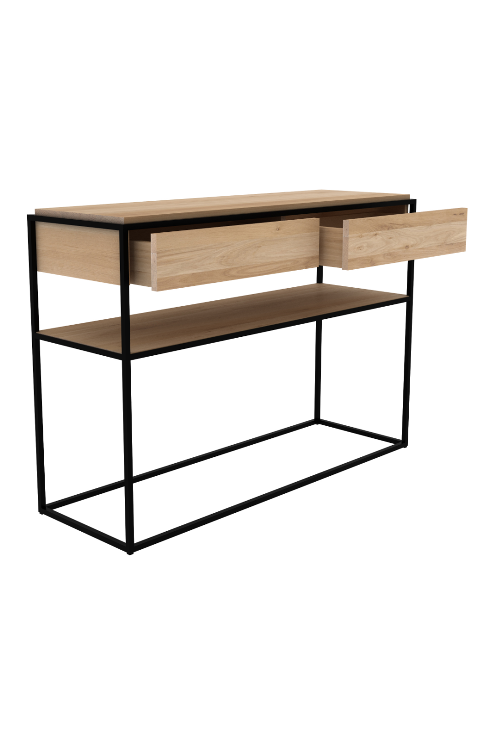 Rectangular 2-Drawer Console Table | Oroa.com