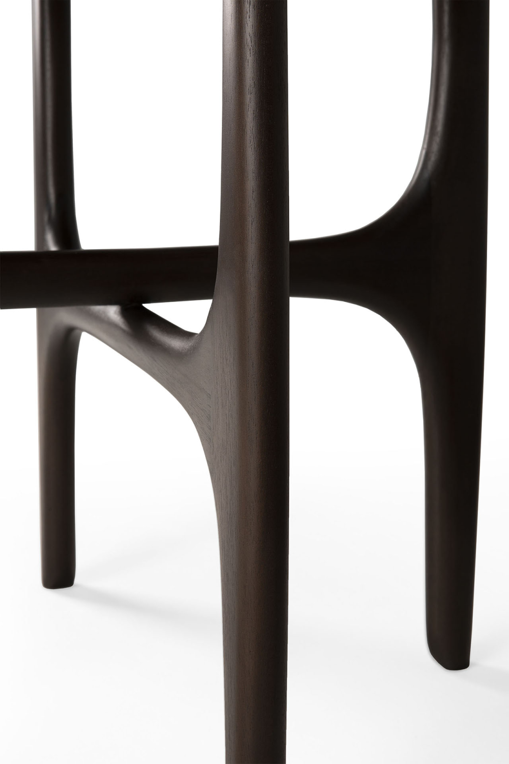 Varnished Round Side Table | Oroa.com