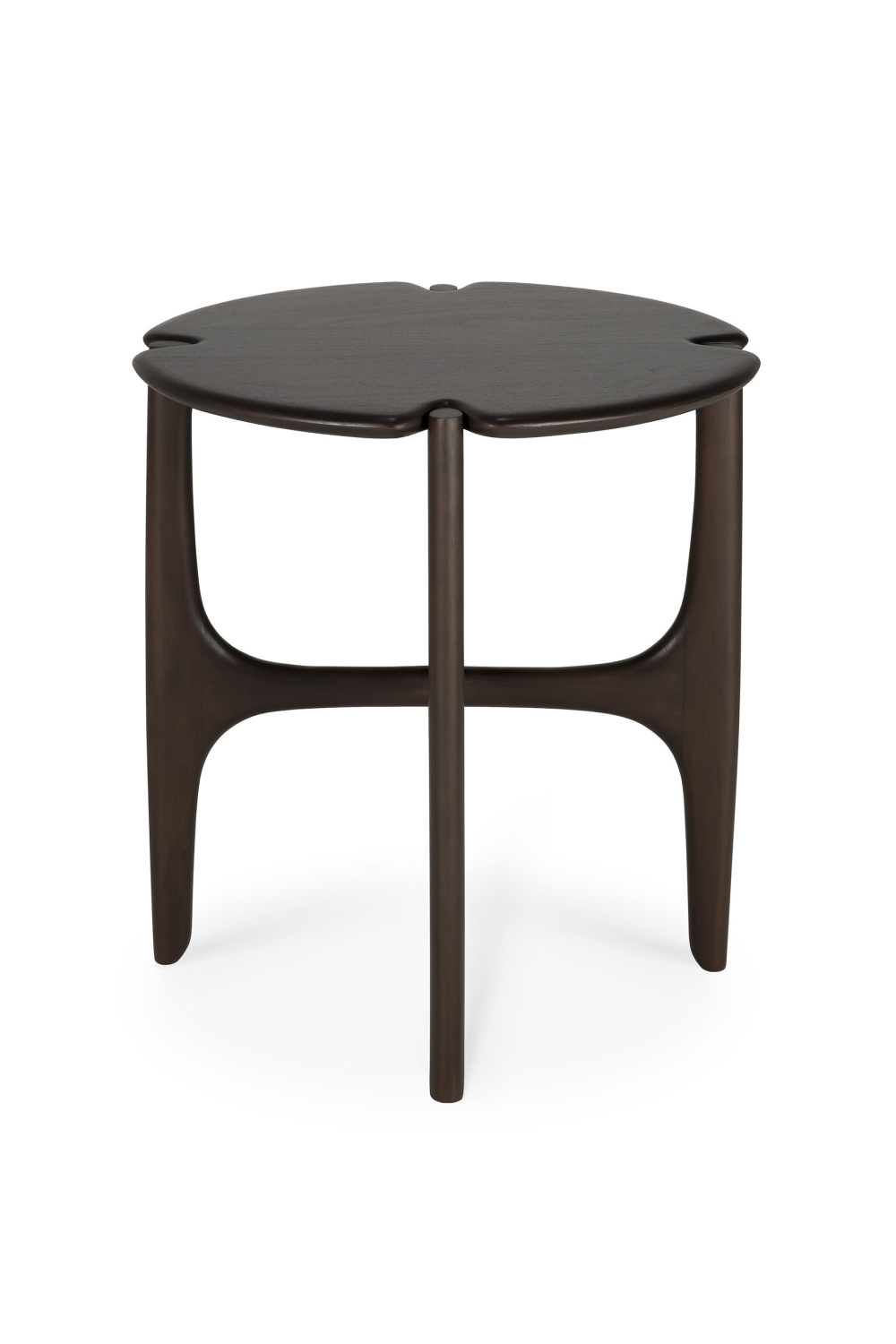 Varnished Round Side Table | Oroa.com