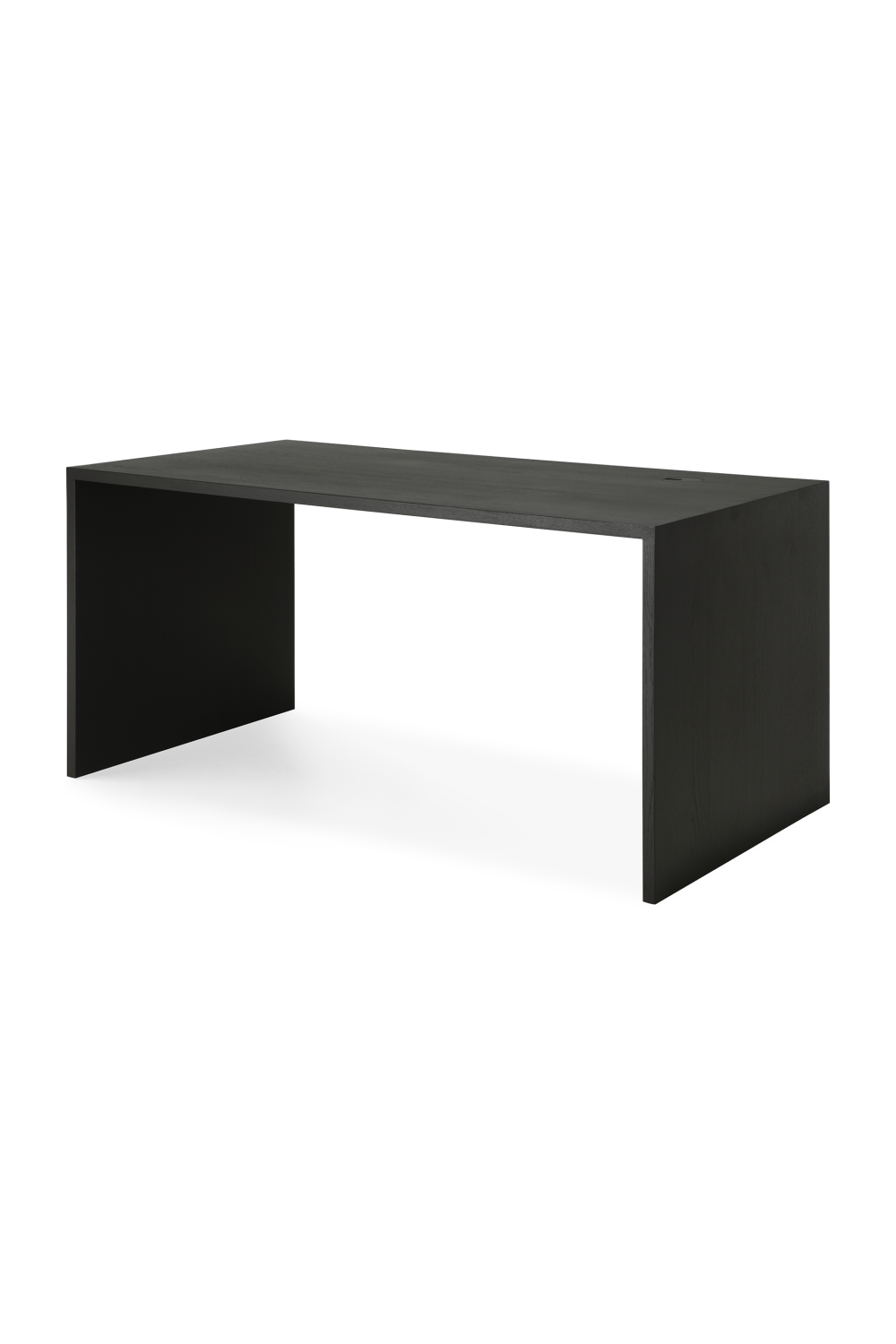 Black Oak Minimalist Desk | Oroa.com