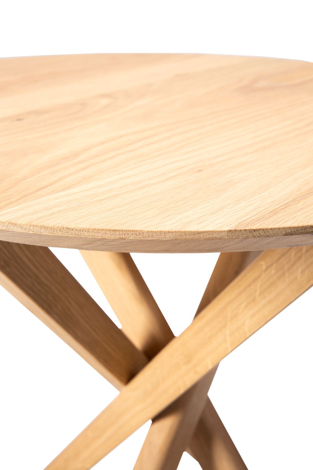 Oak Cross Leg Coffee Table | Oroa.com