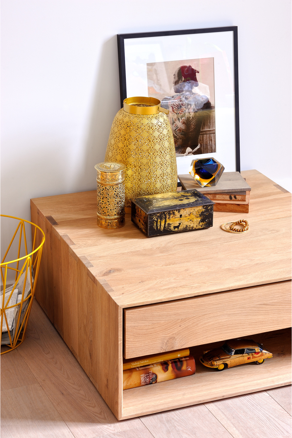 Solid Oak Nightstand | Oroa.com