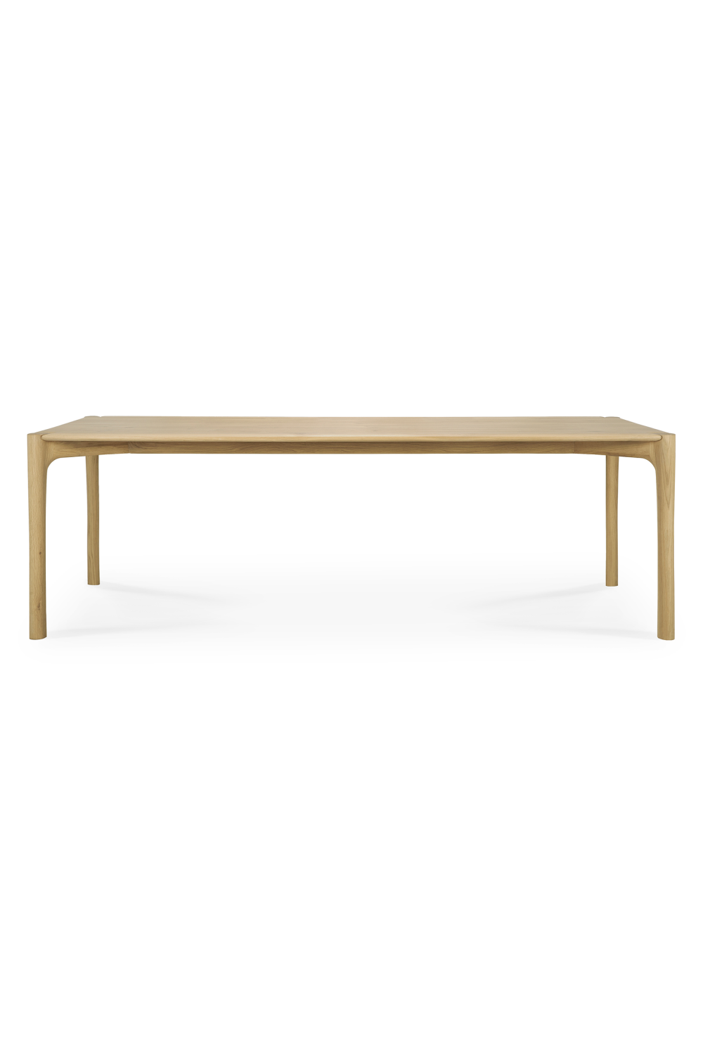 Natural Oak Modern Dining Table | Oroa.com